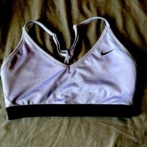 Nike Sports Bra Adult Medium Light Purple